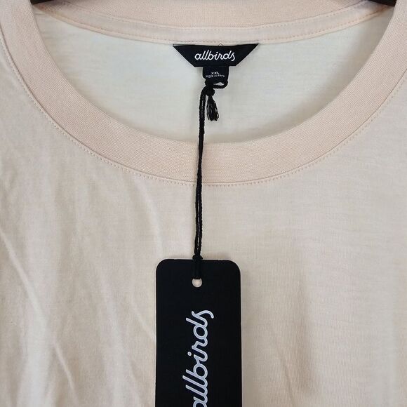 Allbirds The TrinoXO Long Sleeve Tee Wool Blend Classic Fit XXL NWT Aspen - Picture 5 of 7